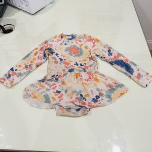 Angel Dear x Spearmint Love Long Sleeve Skater Dress